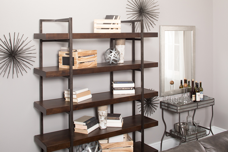 Shelf and bar cart