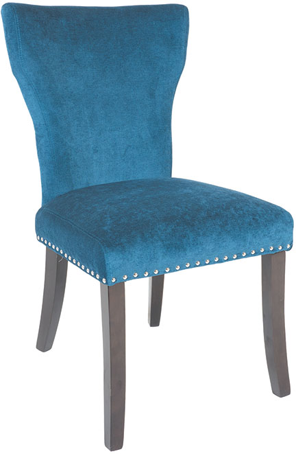 Wing Parson Chair Ocean Fabric