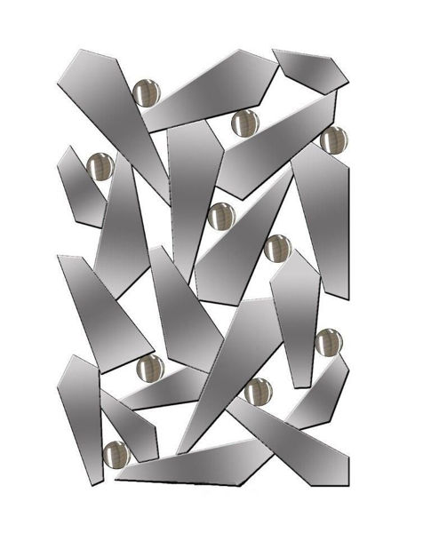 Picture of Mirrored Segments Wall Mirror