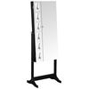 Picture of Black Lattice Jewelry Mirror Cabinet