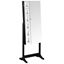 Picture of Black Lattice Jewelry Mirror Cabinet