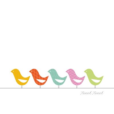 Picture of Birds on a Wire 24X24 *D