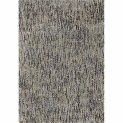 Picture of Faded Blue Multi Shag Rug