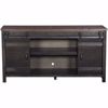 Picture of Descanso 64" Highboy Barn Door Console, Charcoal