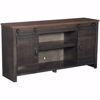 Picture of Descanso 64" Highboy Barn Door Console, Charcoal
