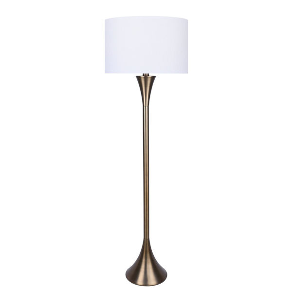 Picture of Gold Bronze Metal Floor Lamp