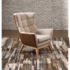Picture of Burton High Back 2 Tone Accent Chair