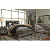 Picture of Derekson Multi Grey King Panel Bed