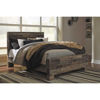 Picture of Derekson Multi Grey King Panel Bed