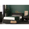 Picture of Zach Gray Full Bookcase Headboard