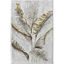 Picture of Leaves with Gold Accent Art
