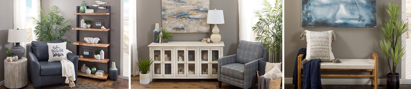 How to Create A Calming Coastal Living Room