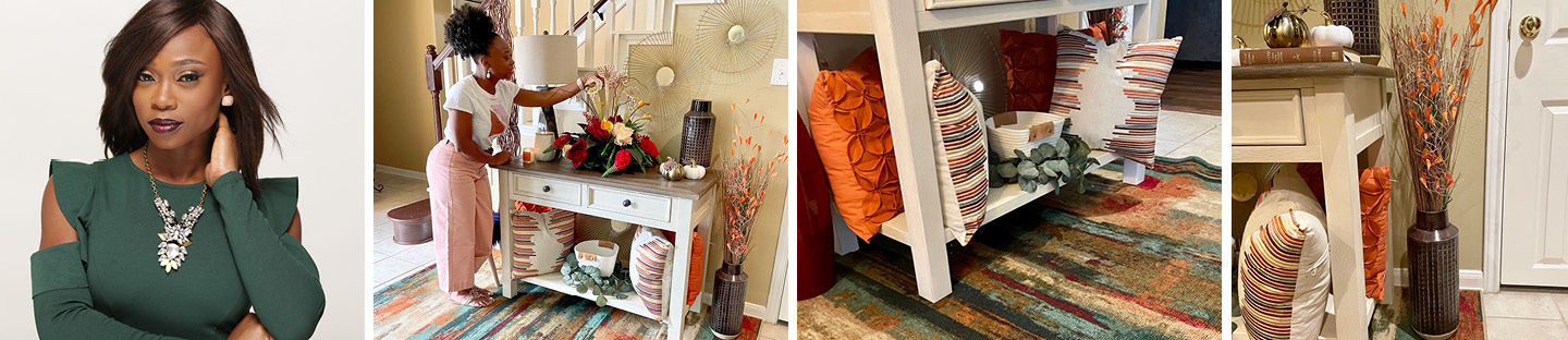 Blogger Spotlight | Fall Entryway Refresh with LaJena James