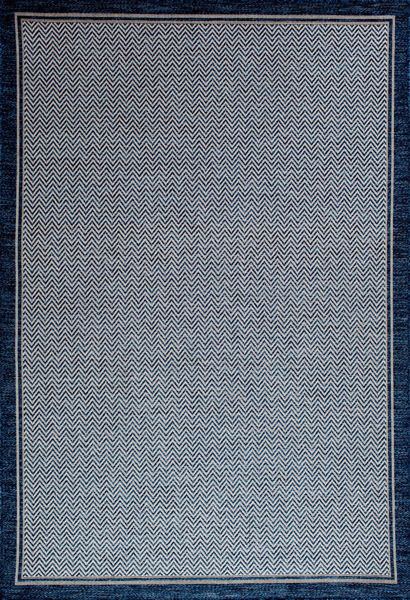 Picture of Cobalt Blue Outdoor Indoor 8x10 Rug
