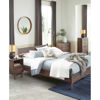 Picture of Calverson Mocha Queen Platform Bed, Brown