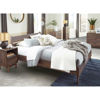 Picture of Calverson Mocha Queen Platform Bed, Brown
