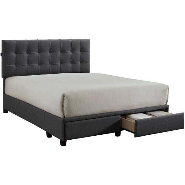 Picture of Antoine Grey Queen Bed