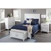 Picture of White Cottage Queen Panel Bed