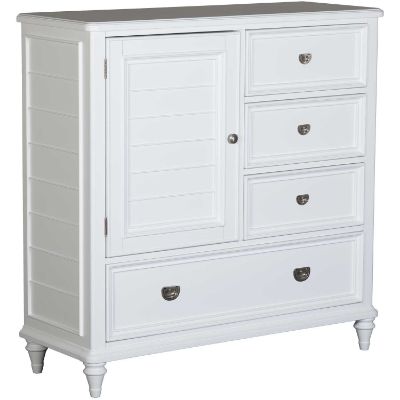Picture of White Cottage Door Chest