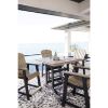 Picture of Fairen Trail 42" Square Table Brown/Black