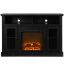 Picture of Chicago - 47" Fireplace TV Console, Black Oak *D