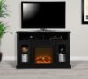 Picture of Chicago - 47" Fireplace TV Console, Black Oak *D