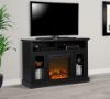 Picture of Chicago - 47" Fireplace TV Console, Black Oak *D