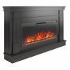 Picture of Elmcroft - 64" Wide Mantel, Black Oak *D