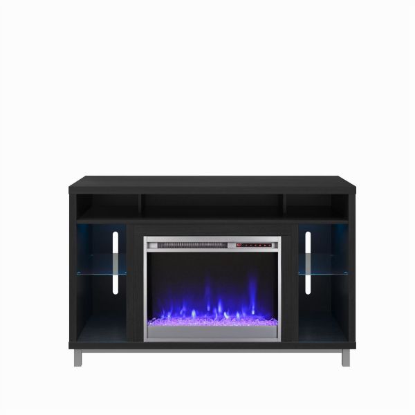 Picture of Lumina - 47" Fireplace TV Stand, Black Oak *D