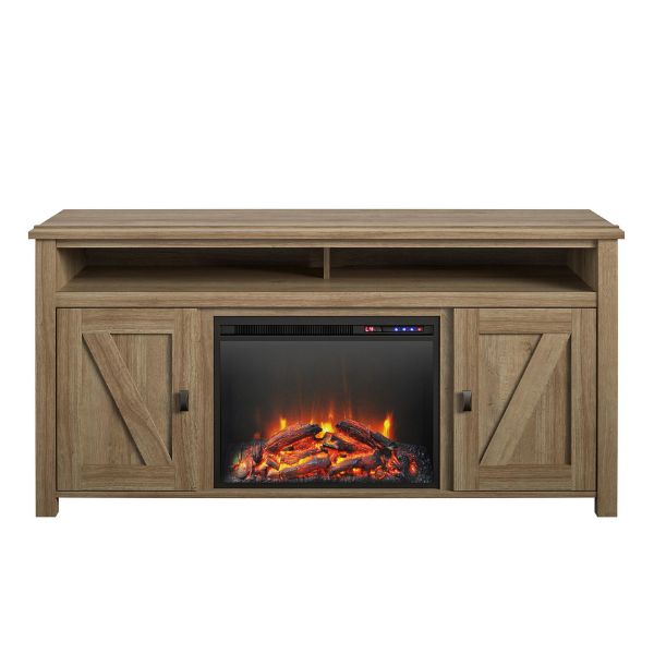 Picture of Farmington - 59" Fireplace TV Console, Natural *D