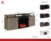 Picture of Carson - 63" Fireplace TV Console, Black *D