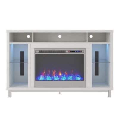 Picture of Lumina - 47" Fireplace TV Stand, White *D
