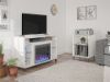 Picture of Lumina - 47" Fireplace TV Stand, White *D