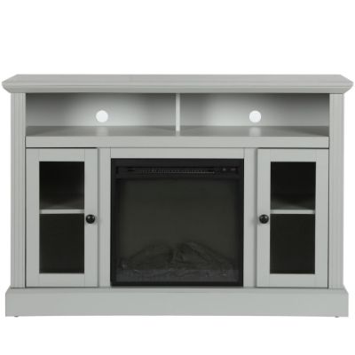 Picture of Chicago - 47" Fireplace TV Console, Dove Gray *D