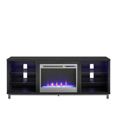 Picture of Lumina - 64" Fireplace TV Stand, Black Oak *D