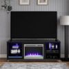 Picture of Lumina - 64" Fireplace TV Stand, Black Oak *D