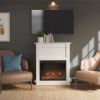 Picture of Ellsworth - 31" Fireplace, White *D