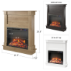 Picture of Ellsworth - 31" Fireplace, White *D