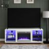 Picture of Lumina - 64" Fireplace TV Stand, White *D
