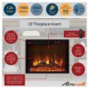 Picture of Farmington - 47" Fireplace TV Console, Ivory Oak *