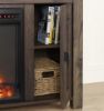 Picture of Farmington - 47" Fireplace TV Console, Rustic *D