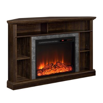 Picture of Overland - 47" Corner Fireplace, Espresso *D