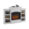 Picture of Lamont - 69" Mantel Fireplace, White *D