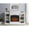Picture of Lamont - 69" Mantel Fireplace, White *D