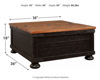 Picture of Valebeck Lift Top Cocktail Table