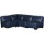 Picture of Levi Indigo Blue 4 Piece Sectional