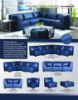Picture of Levi Indigo Blue Sofa