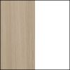 Picture of Hourra - 5-Drawer Chest, Soft Elm and White *D