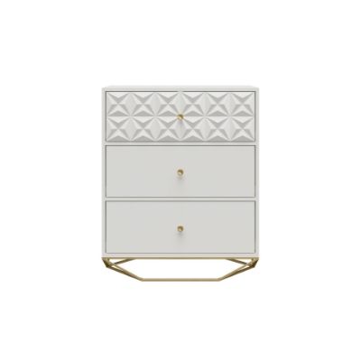 Picture of Blair 3-Drawer Dresser, White *D