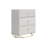 Picture of Blair 3-Drawer Dresser, White *D